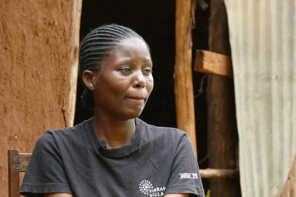 A Kenyan woman reflecting on the cost of preventable maternal and newborn loss.